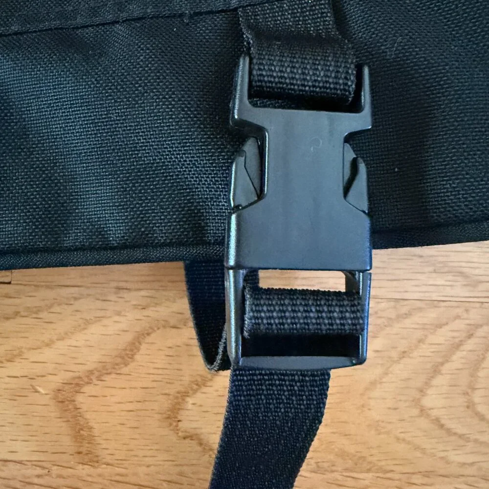 Eddie Bauer Black Messenger Bag